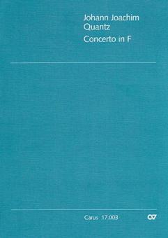 Concerto per Flauto in F-Dur QV5:162 