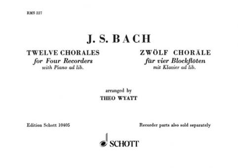 12 Chorales Download