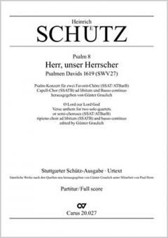 Herr, unser Herrscher SWV27 Download