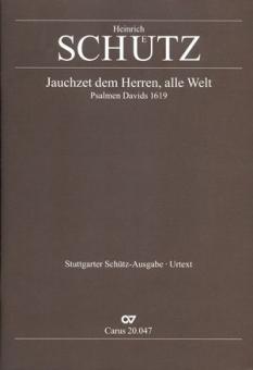 Jauchzet dem Herren, alle Welt (Capell-Chorpartitur) 