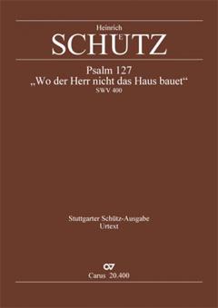 Wo der Herr nicht das Haus bauet SWV400 Download