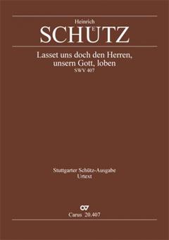 Lasset uns doch den Herren, unsern Gott SWV407 Standard