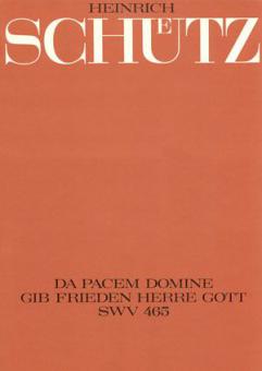 Da pacem, Domine SWV465 