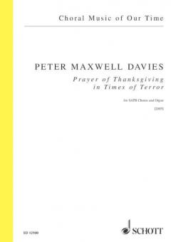 Prayer of Thanksgiving in Times of Terror op. 266 Download