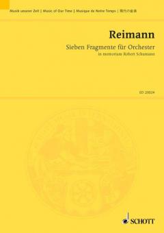 Sieben Fragmente für Orchester Download