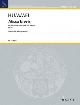 Missa brevis op. 5a Download