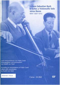 Casals/Tobel: Violoncelloschule Bach 