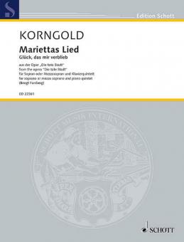 Mariettas Lied op. 12 Download