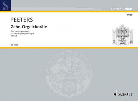 Ten Organ Chorales Op. 39 Download