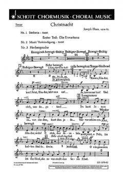 Christnacht op. 85 