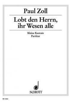 Lobt den Herren, ihr Wesen alle Download