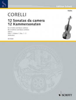 12 Chamber Sonatas Op. 2 Vol. 1 Download