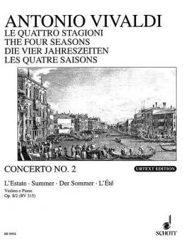 The Four Seasons Op. 8/2 RV 315 / PV 336: Summer Download