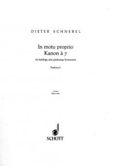 In motu proprio 