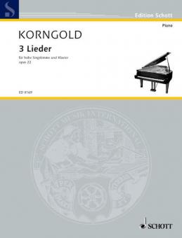 Three Songs Op. 22 Download