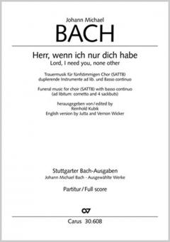 Herr, wenn ich nur dich habe Standard