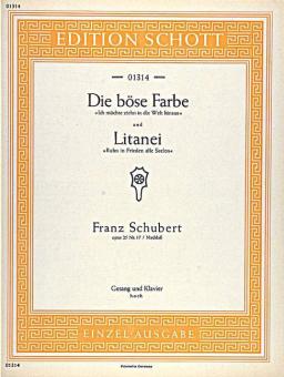 Die böse Farbe / Litanei D 795 / D 343 Download
