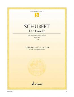 Die Forelle op. 32 D 550 Download