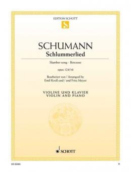 Slumber Song Op. 124/16 Download