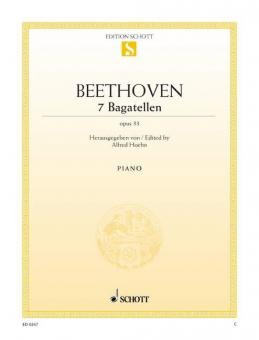 7 Bagatelles Op. 33 Download