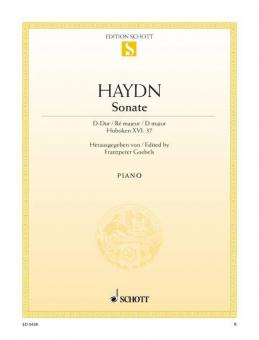 Sonata D major Hob. XVI:37 Download