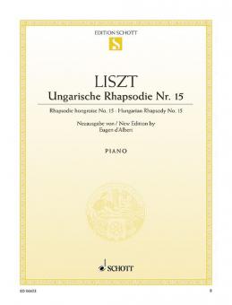 Hungarian Rhapsody No. 15 A Minor Download