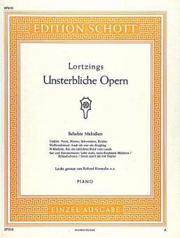 Lortzing's Immortal Operas 