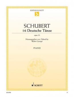16 German Dances Op. 33 D 783 Download