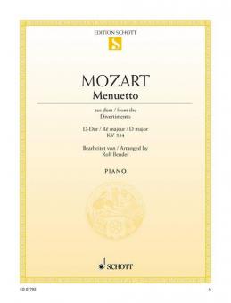 Minuet K.334 Download