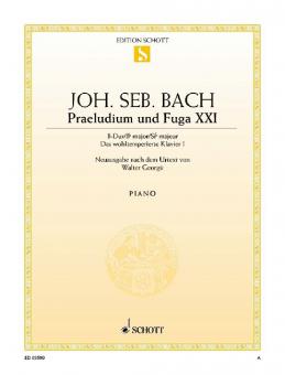 Prelude XXI and Fugue XXI B-Flat Major BWV 866 Download