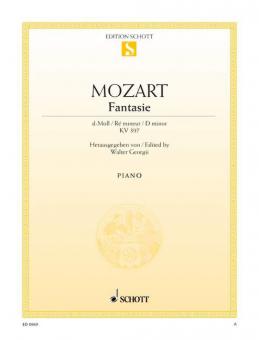 Fantasy D Minor K 397 Download
