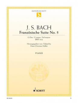 French Suite No. 5 G Major BWV 816 Download