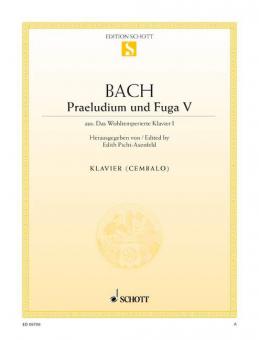 Prelude V and Fugue V D Major BWV 850 Download