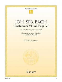 Prelude VI and Fugue VI D Minor BWV 851 Download