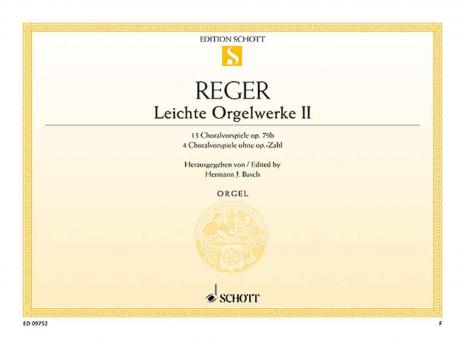 Easy Organ Pieces Op. 79B Vol. 2 Download