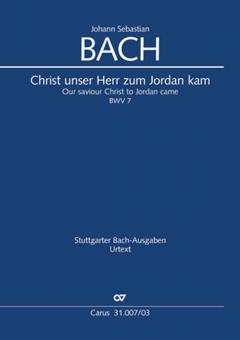 Christ, unser Herr, zum Jordan kam Standard