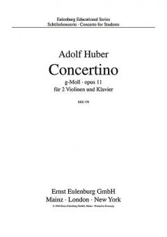 Konzert g-Moll op. 11 Download