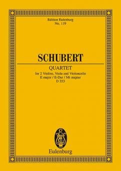 Streichquartett E-Dur op. 125/2 D 353 Download