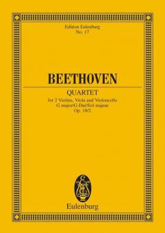 Streichquartett G-Dur op. 18/2 Download