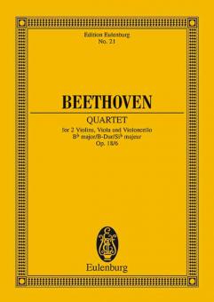 Streichquartett B-Dur op. 18/6 Download
