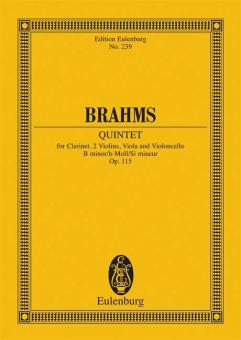 Quintett h-Moll op. 115 Download