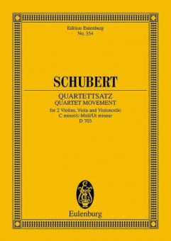 Streichquartettsatz c-Moll op. posth. D 703 Download