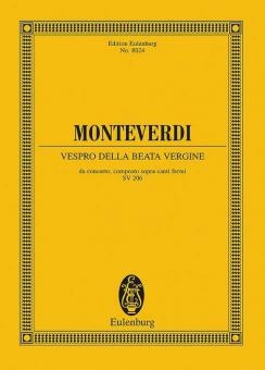 Vespro della Beata Vergine SV 206 Download