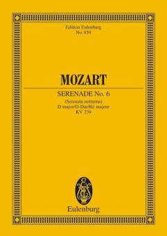 Serenade Nr. 6 D-Dur KV 239 Download