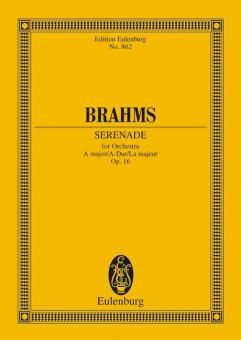 Serenade für Orchester A-Dur op. 16 
