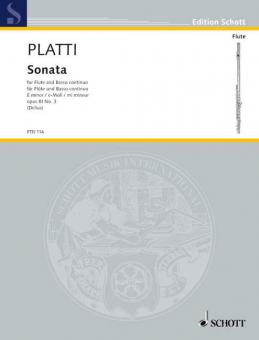Sonata E Minor Op. 3/3 Download