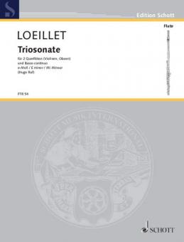 Triosonata No. 6 E minor Op. 1 Download