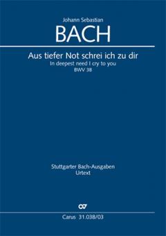 Aus tiefer Not schrei ich zu dir Standard