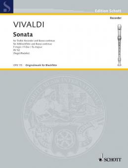 Sonata in F Major RV 52 Download