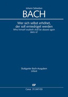El que se enaltece será humillado BWV 47 Download